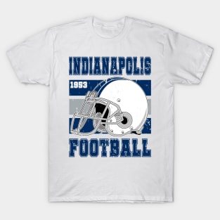 Indianapolis Retro Football T-Shirt